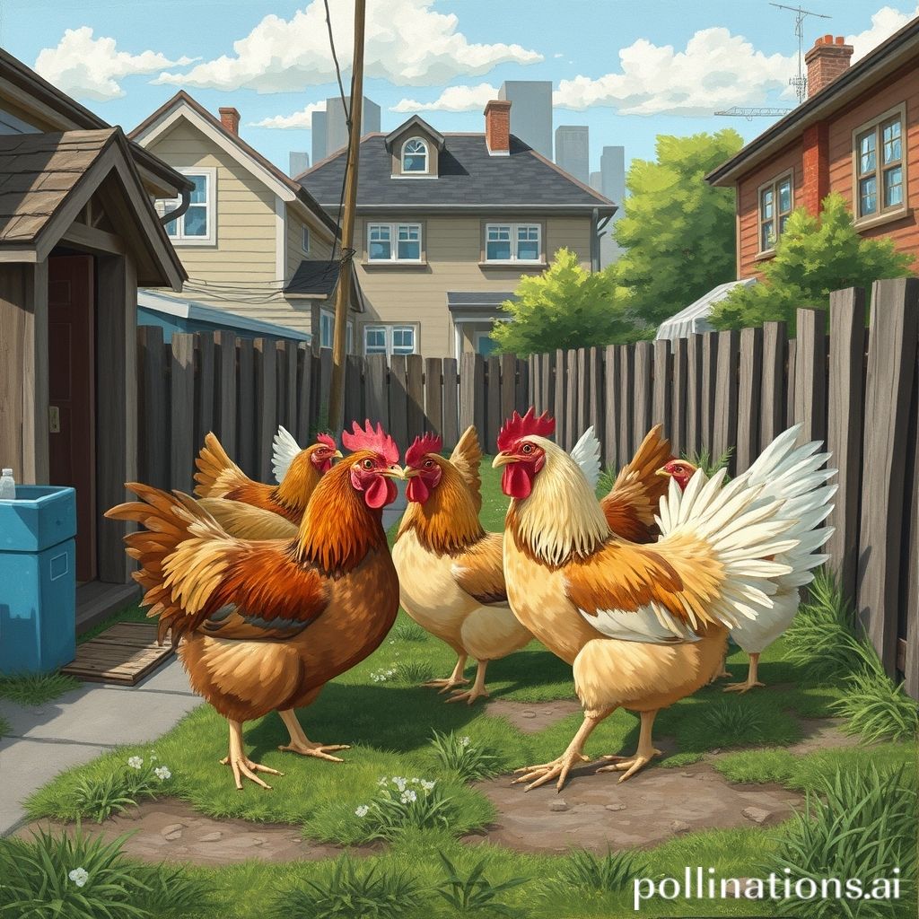 Urban chicken ownership requirements